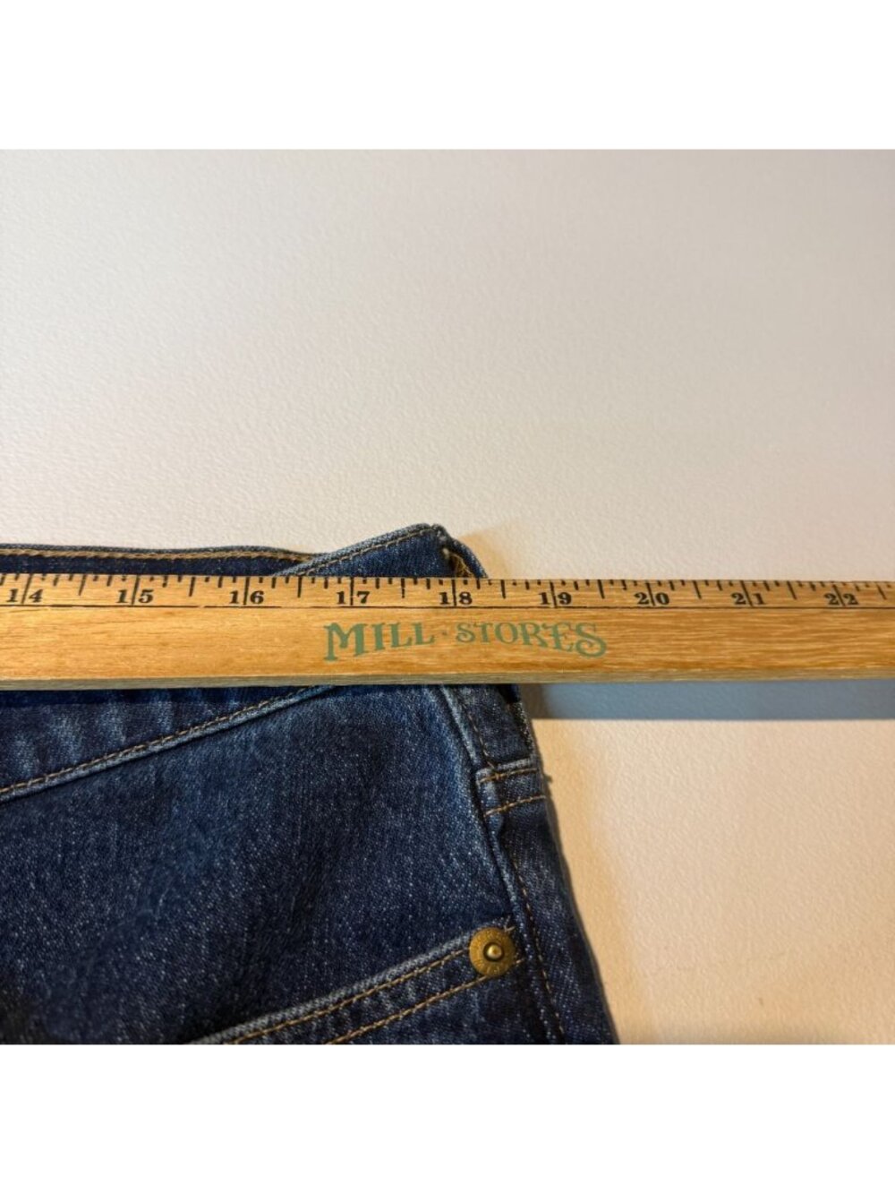 J Crew Women 32 Slim Wide Leg Jean Dark Wash Denim Minimalist Everyday Casual - Picture 8 of 12